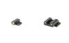 Night Fision Tritium Night Sights for S&W Bodyguard 2.0 Ylw/blk