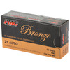 PMC Ammunition Bronze 25 ACP 50gr Full Metal Jacket Handgun Ammo - 50rd Box - Image 3