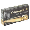 Sellier & Bellot Rifle 22-250 Remington 55gr Soft Point Rifle Ammo - 20rd Box - Image 2