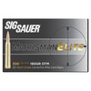 Sig Sauer Elite Performance 300 Winchester Magnum 190gr Open Tip Match Rifle Ammo - 20rd Box - Image 2