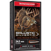 Winchester Ammunition Ballistic Silvertip 243 Winchester 95gr Polymer Tip Rifle Ammo - 20rd Box