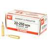 Winchester Ammunition Varmint 22-250 Remington 45gr Hollow Point Rifle Ammo - 40rd Box