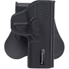 Bulldog Cases Rapid Release Glock 19/23 Right-Hand OWB Holster