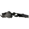 Uncle Mike's Vertical Shoulder Holster - Size 1, Medium Frame Auto 4in, Right Hand, Black Kodra Nylon