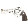 Colt Python 357 Mag 5" 6rd Stainless Revolver Wood Grips - view 3