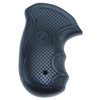 Pachmayr Diamond Pro Grip for S&W J Frame Round Butt Revolver Grip Black - View 1