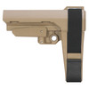SB Tactical SBA3 for AR Rifles Stabilizing Brace Flat Dark Earth - View 1
