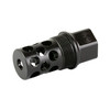 SilencerCo Compact Radial Brake for 1/2X28 Muzzle Brake - View 3