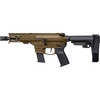 CMMG Banshee MKG 5 in 45 ACP 13rd Semi-Auto AR Pistol Midnight Bronze - View 1
