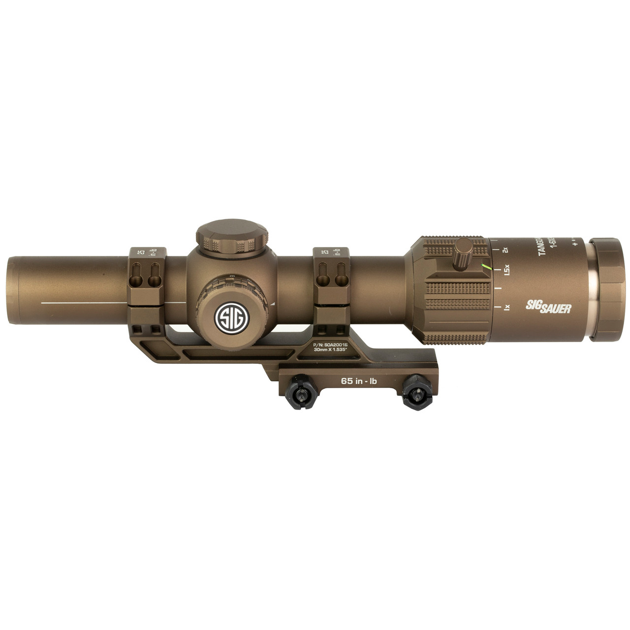 Shop Sig Sauer Sig Sauer Tango6 MSR 1-6x24mm Rifle Scope with MSR