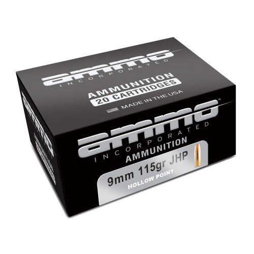 Buy Ammo Inc 9mm 115gr XTP JHP 20/200 - Ammunition at the best prices only on utfirearms.com