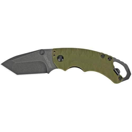 Buy Kershaw Shuffle II 2.6" Blackwash OD Green Folding Knife at the best prices only on utfirearms.com