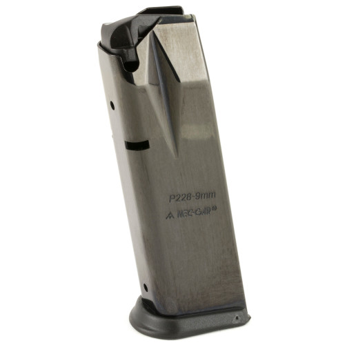 Buy Mec-Gar Sig P228 9mm 15 Round Blue Steel Magazine at the best prices only on utfirearms.com