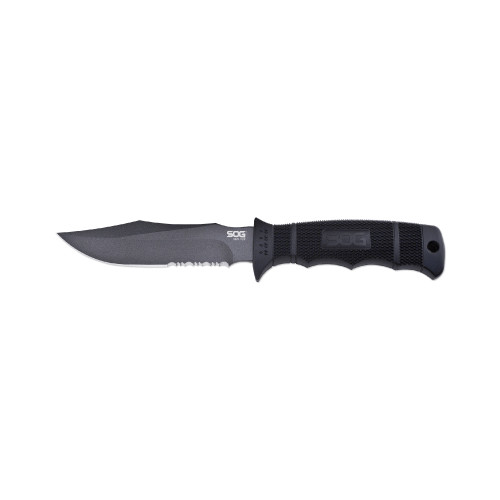 Buy SOG Seal Pup Black 4.75" Nylon - Fixed Blade Knife at the best prices only on utfirearms.com