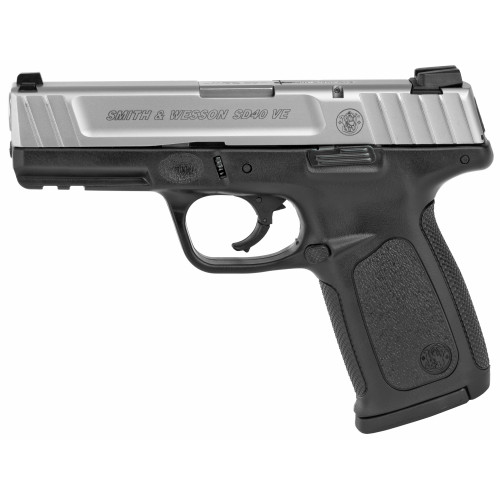 Buy S&W SD40VE .40S&W 10rd 4" Two-Tone with Front Sight (FS) 2 Mags - Handgun at the best prices only on utfirearms.com