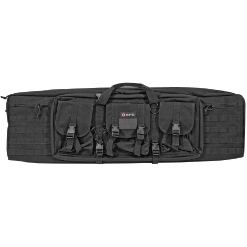 Buy GPS Double Rifle Case 42" Black Carrying Case at the best prices only on utfirearms.com
