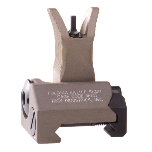 Buy Troy Folding M4 Front Battle Sight Flat Dark Earth (Front Sight for AR-15) at the best prices only on utfirearms.com