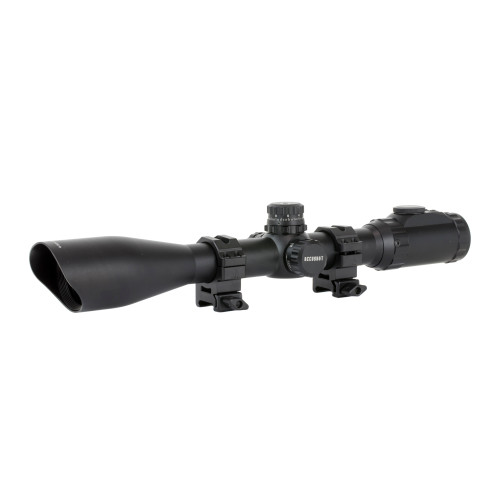 Buy UTG 4-16x44 AO 36-color Mil-dot with rings - Rifle scope at the best prices only on utfirearms.com