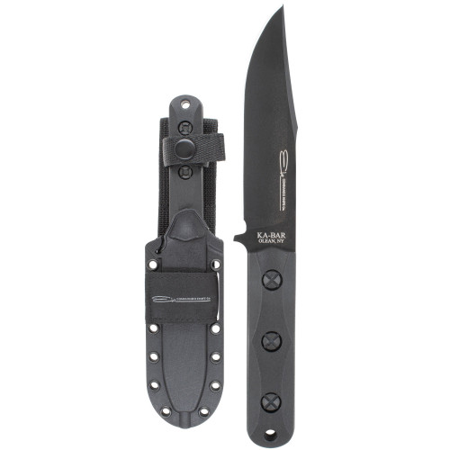 Buy KA-BAR EK50 Clip Point 5" with Sheath - Fixed blade knife at the best prices only on utfirearms.com