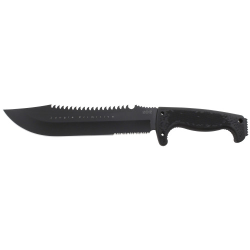 Buy SOG Jungle Primitive Black Fixed Blade Knife 9.5-Inch at the best prices only on utfirearms.com
