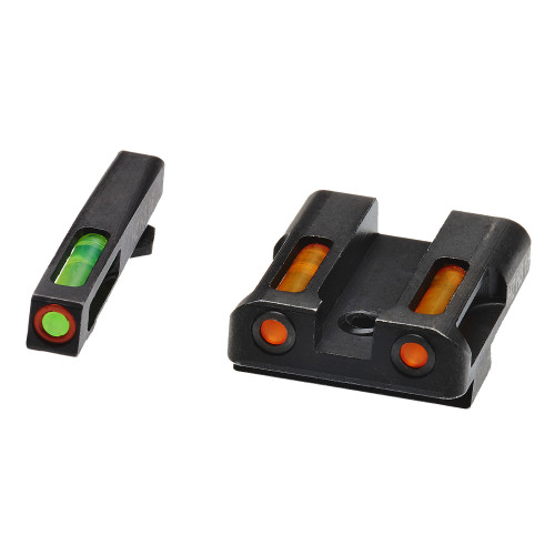 Buy HIVIZ H3 Night Sights for Glock 17/19 Green/Orange at the best prices only on utfirearms.com
