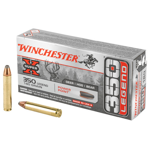 Buy Super-X | 350 Legend | 180Gr | Power Point | Rifle ammo at the best prices only on utfirearms.com