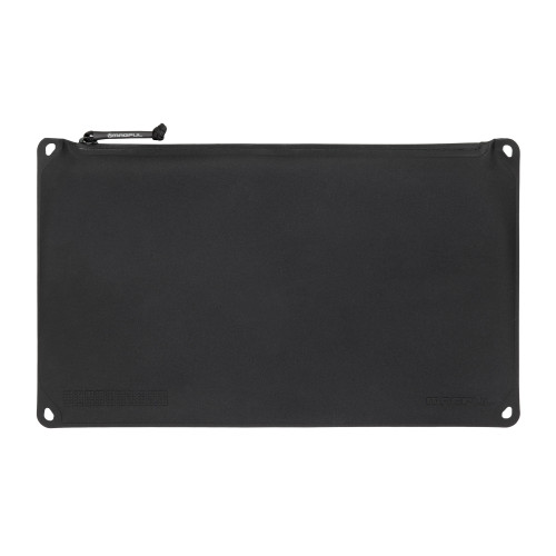 DAKA Pouch| Extra Large| 9.8"x16.2"| Easy Organization| Polymer Fabric| Black