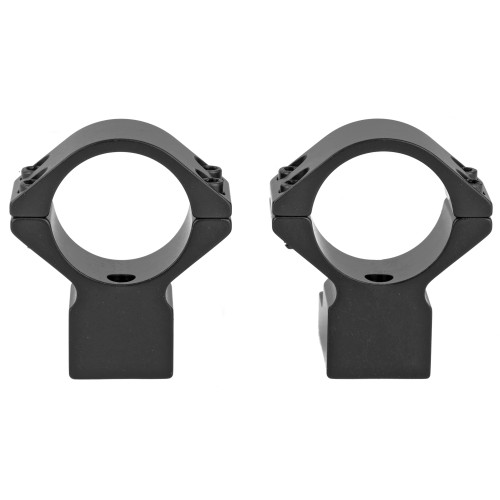 Light Weight Ring/Base Combo| 1" High| Black| Alloy| Tikka T3/T3-X| Knight MK-85