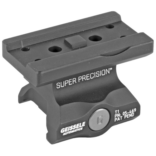 Super Precision| Mount| Fits Aimpoint T1| Lower 1/3 Co-Witness| Black