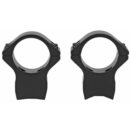 Light Weight Ring/Base Combo| 1" High| Black Finish| Alloy| Fits Browning X-Bolt