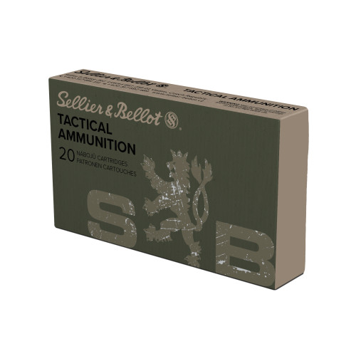 Sellier & Bellot  Rifle | 300 Blackout | 200Gr | Full Metal Jacket | 1000 Rds/bx | Rifle Ammo