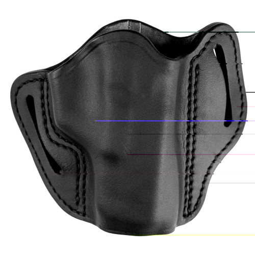 Leather Outside Waistband Holster | Holster | Fits: Med/Lg Frame Auto | Leather - 19706