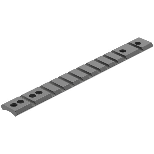 QRW| 1 Piece Base| Fits Savage 110/Axis Long Action| #8-40 Screws| Matte Black