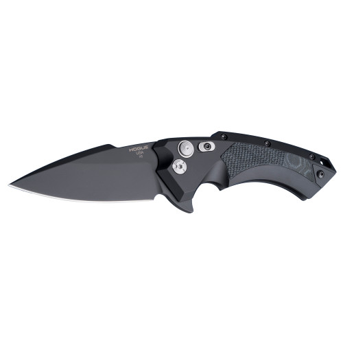 Hogue X5 3.5" Spear Point Folding Knife with Black G10 Handle - Tactical Knife