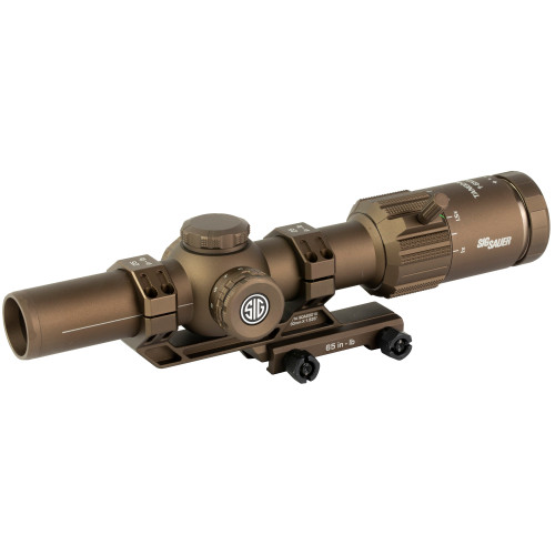 Sig Sauer Tango6 MSR 1-6x24mm Rifle Scope with MSR-BDC6 Reticle, Coyote Brown - Rifle Scope