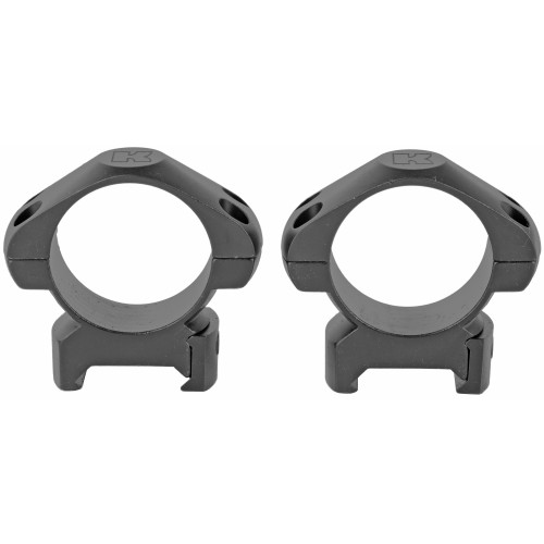 Medium 30mm Steel Ring Mounts| Weaver/Picatinny| Ring| Matte Black| Fits Up To 44mm Objective Lens