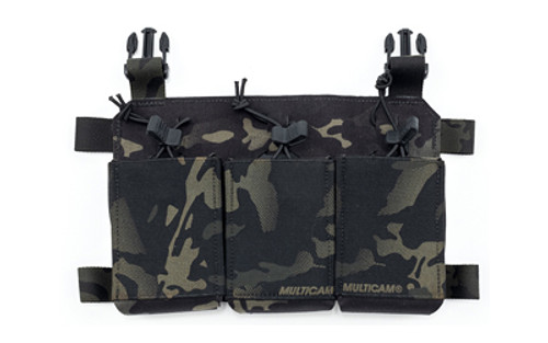 High Speed Gear Thorax 3 Mag Placard with MP2 Inserts, Multicam Black - Tactical Pouch