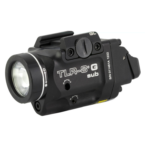 Buy TLR-8 G Sub for Glock 43x/48 with Laser for Compact and Versatile Pistol Lighting at the best prices only on utfirearms.com