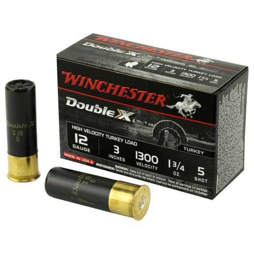 Buy Double X Turkey | 12 Gauge 3" Cal | #5 | Shotshell | Shot Shell Ammo at the best prices only on utfirearms.com