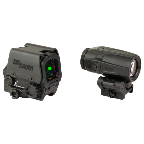Sig Sauer  Sig Romeo8t-amr Ti Red W/j5 Mag Blk