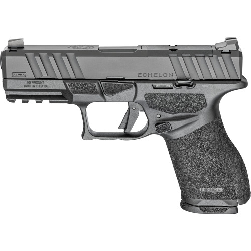 Spgfld Ech Alpha 9mm 4" 10rd Blk Ca