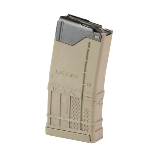 Lancer Systems L5 Advanced Warfighter AR Rifles .223 Rem/5.56 NATO 10rd Rifle Magazine - Flat Dark Earth - Image 2