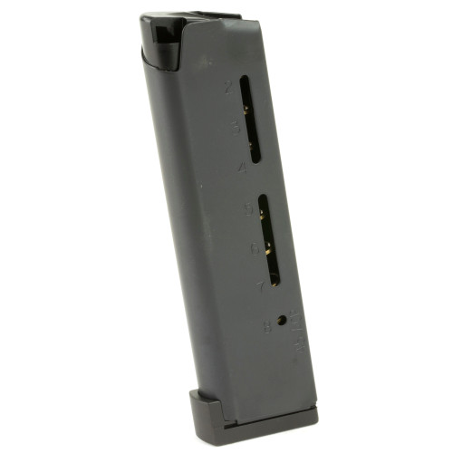 Wilson Combat Elite Tactical 1911 MAX Spring .45 ACP 8rd Pistol Magazine - Black - Image 1