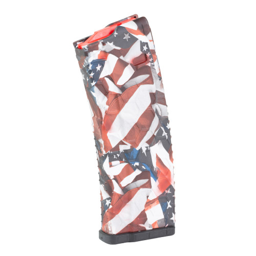 HEXMAG Polyhex 2 AR Rifles .223 Rem/5.56 NATO 10rd Rifle Magazine - US Flag - Image 1