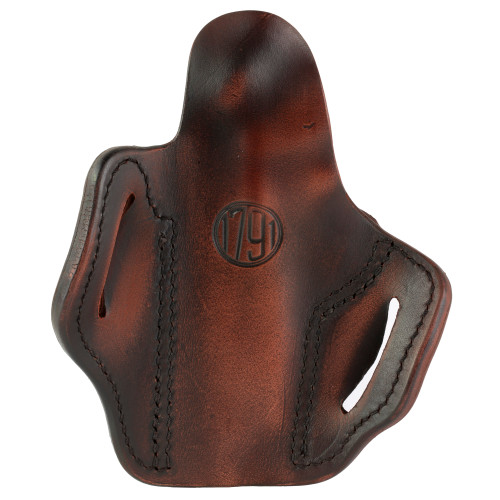 1791 Gunleather BH1S Vintage Brown Outside Waistband Holster for 1911 - Image 2