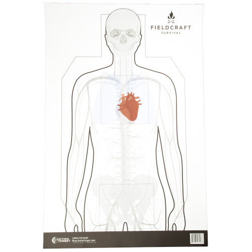 Action Target Fieldcraft Survival Double Sided Training Target