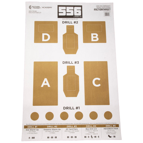 Action Target 556 Training Lab Target