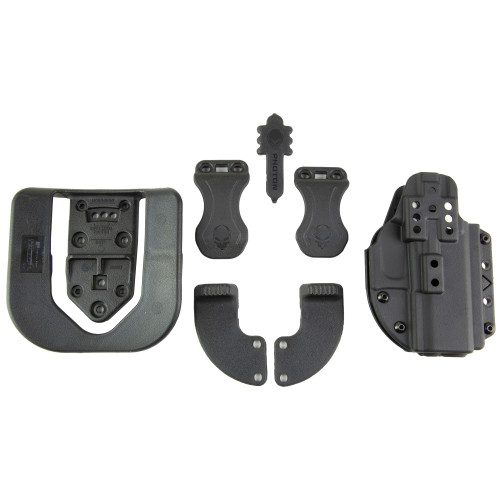 Alien Gear Holsters Photon Holster Black Outside Waistband Holster for Glock 43/43X Fits