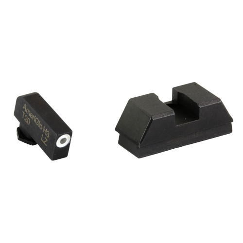 AmeriGlo Optic Compatible Sets for Glock Sights for Glock 48/43X Trit Grn/wht - Image 2