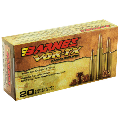 Barnes VOR-TX 22-250 Remington 50gr Triple Shock X Rifle Ammo - 20rd Box - Image 2
